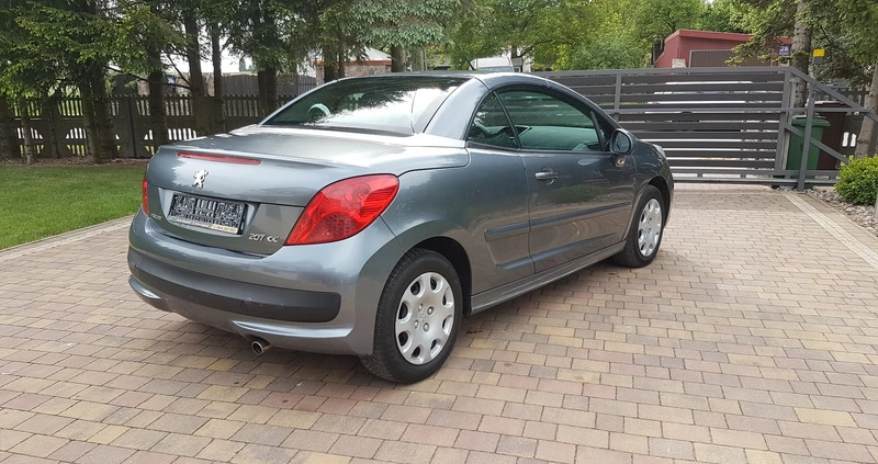 Peugeot 207 CC cena 11900 przebieg: 196000, rok produkcji 2009 z Łomża małe 137